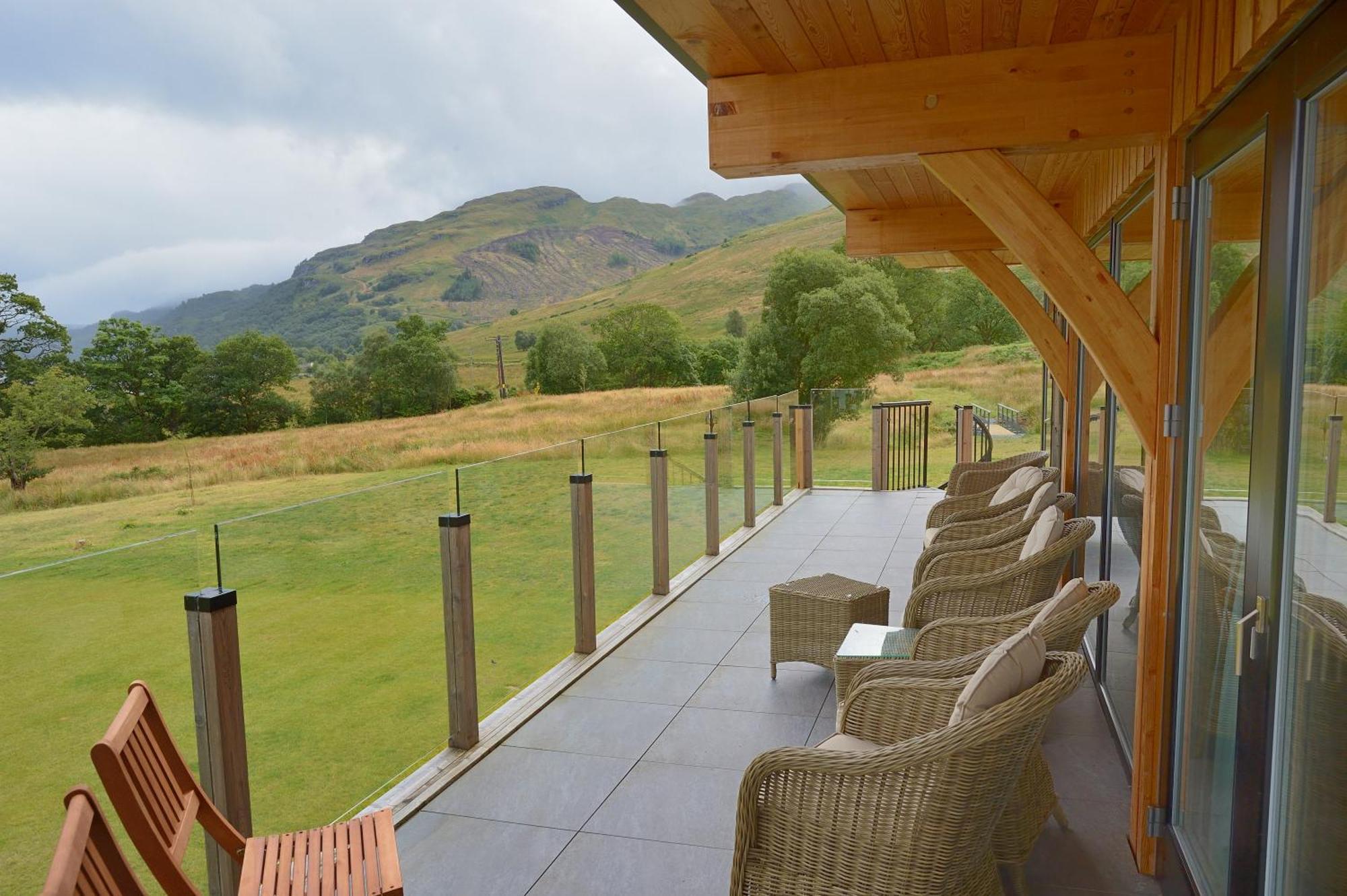 The Lodge At Carrick Castle Estate Cairndow Buitenkant foto